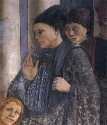 Fra Filippo Lippi Details of The Celebration of the Relics of St Stephen and Part of the Martyrdom of St Stefano oil on canvas